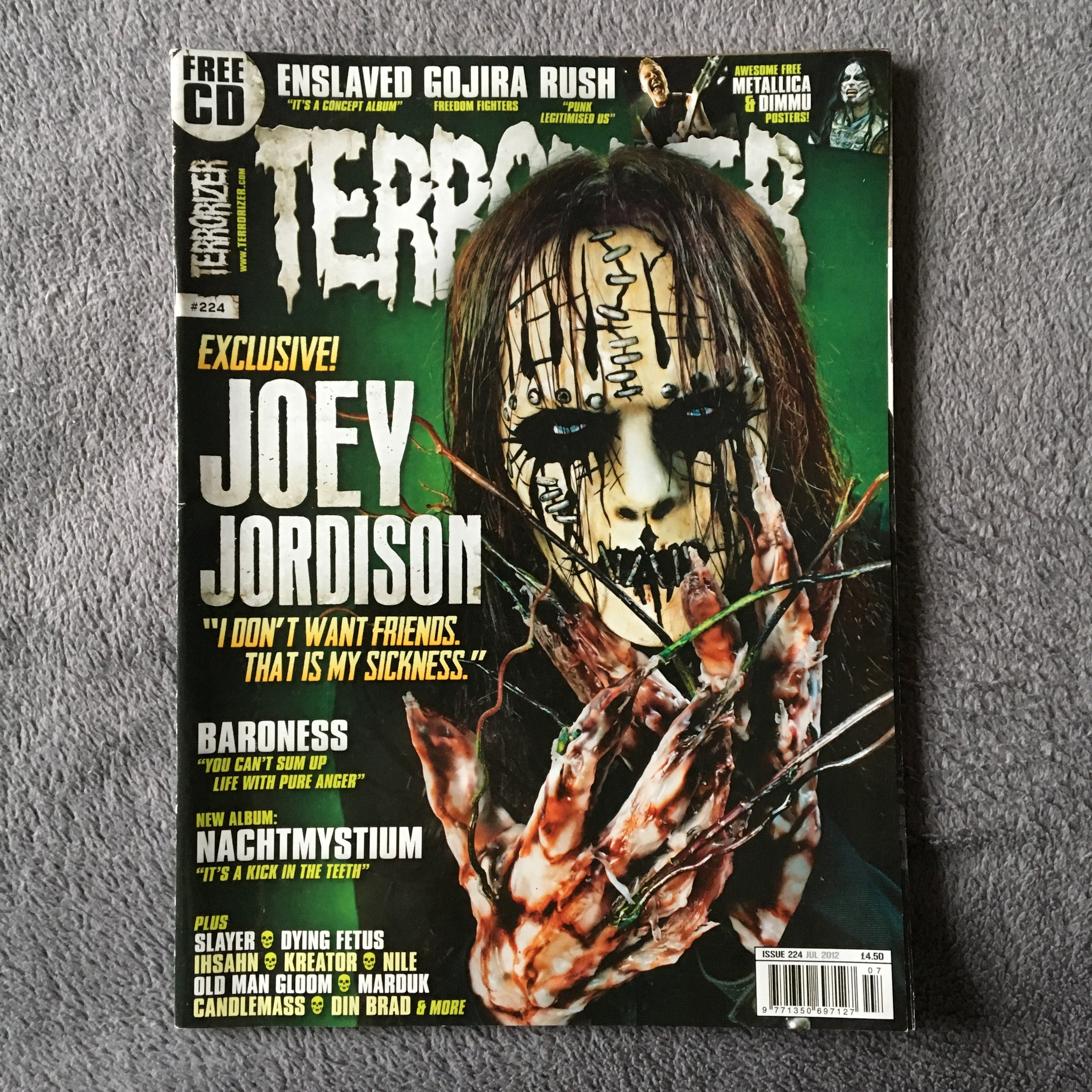 MOVING SALE: TERRORIZER magazine £1 per copy!   (201-final issue)