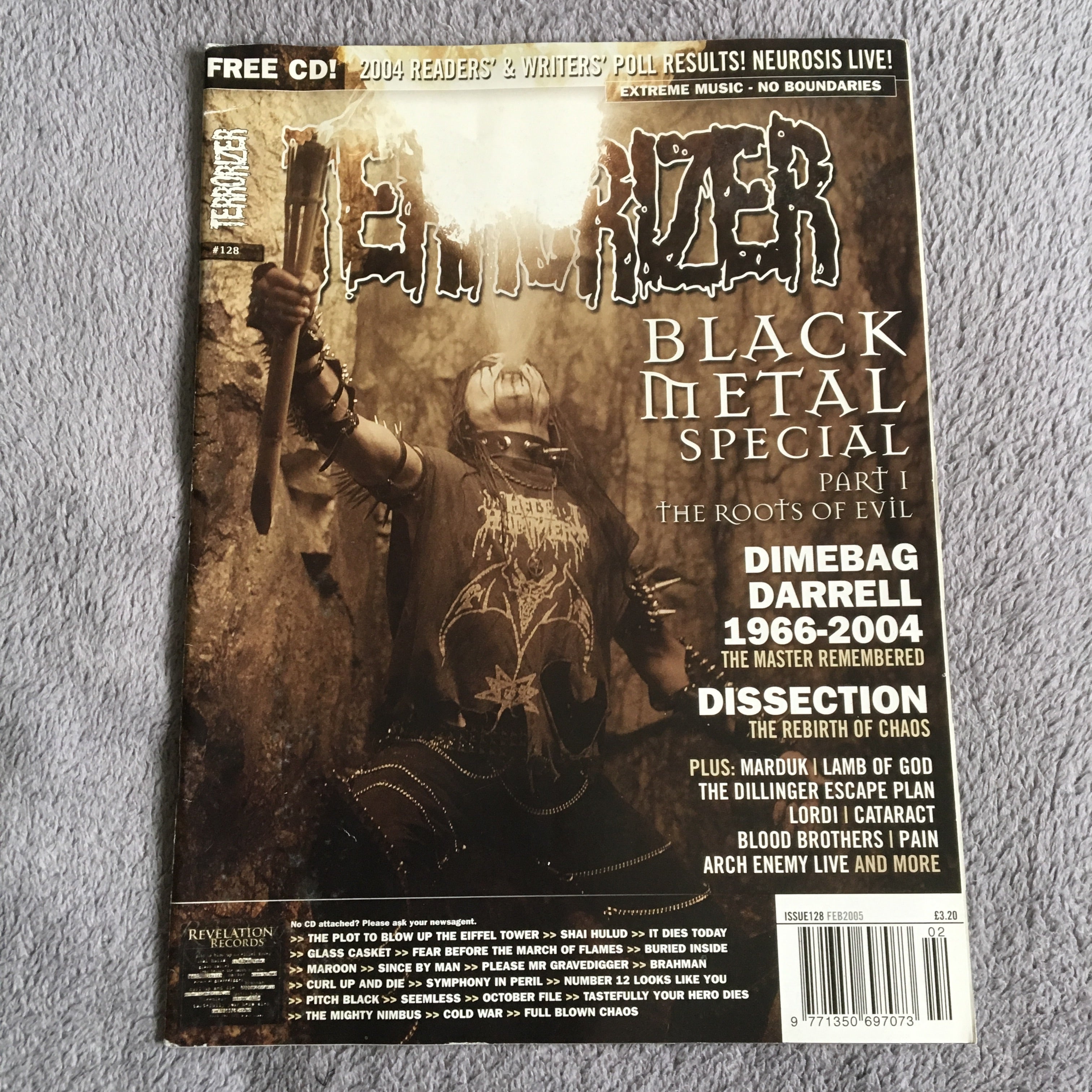 MOVING SALE: TERRORIZER magazine £1 per copy!   (issues 150-200)