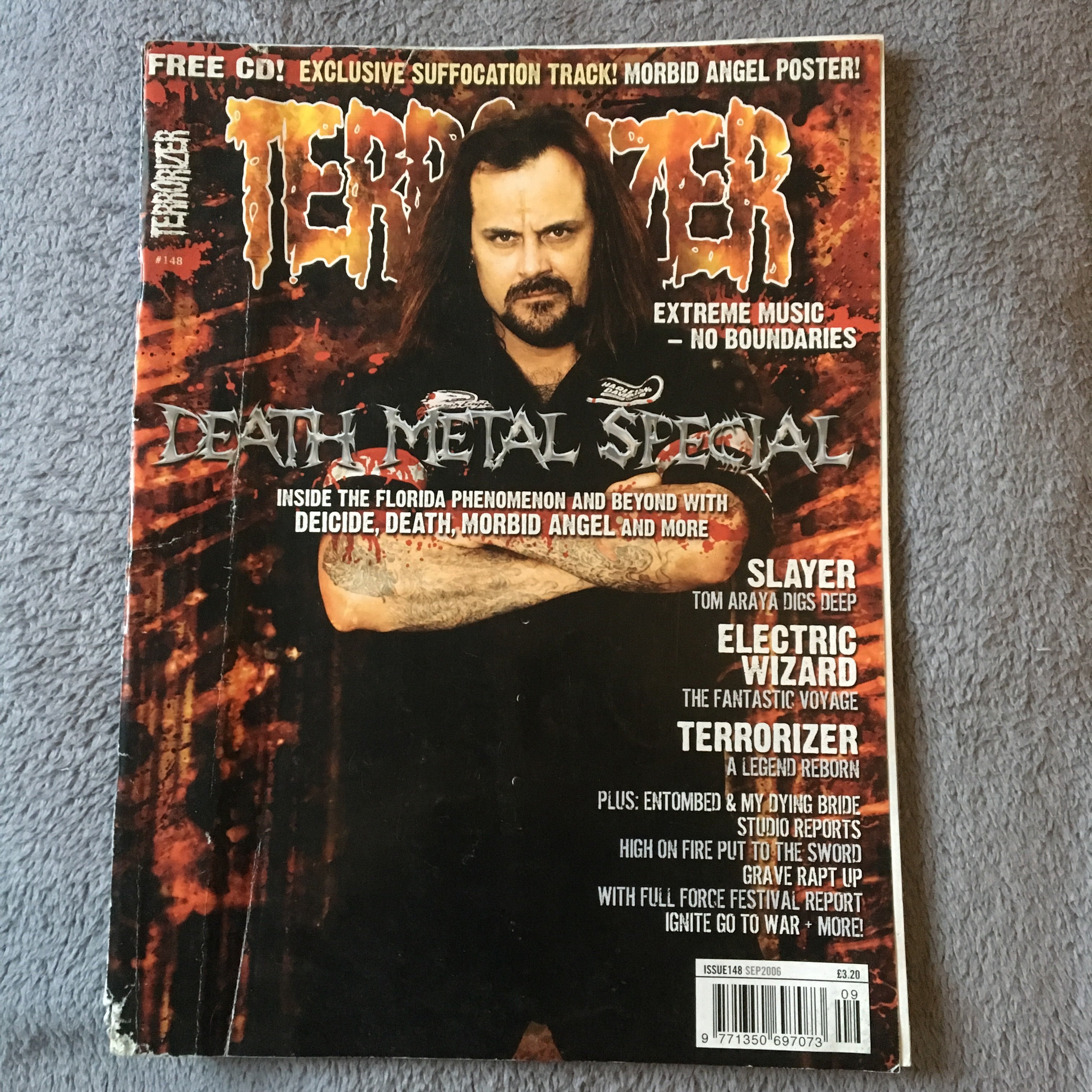 MOVING SALE: TERRORIZER magazine £1 per copy!   (issues 150-200)