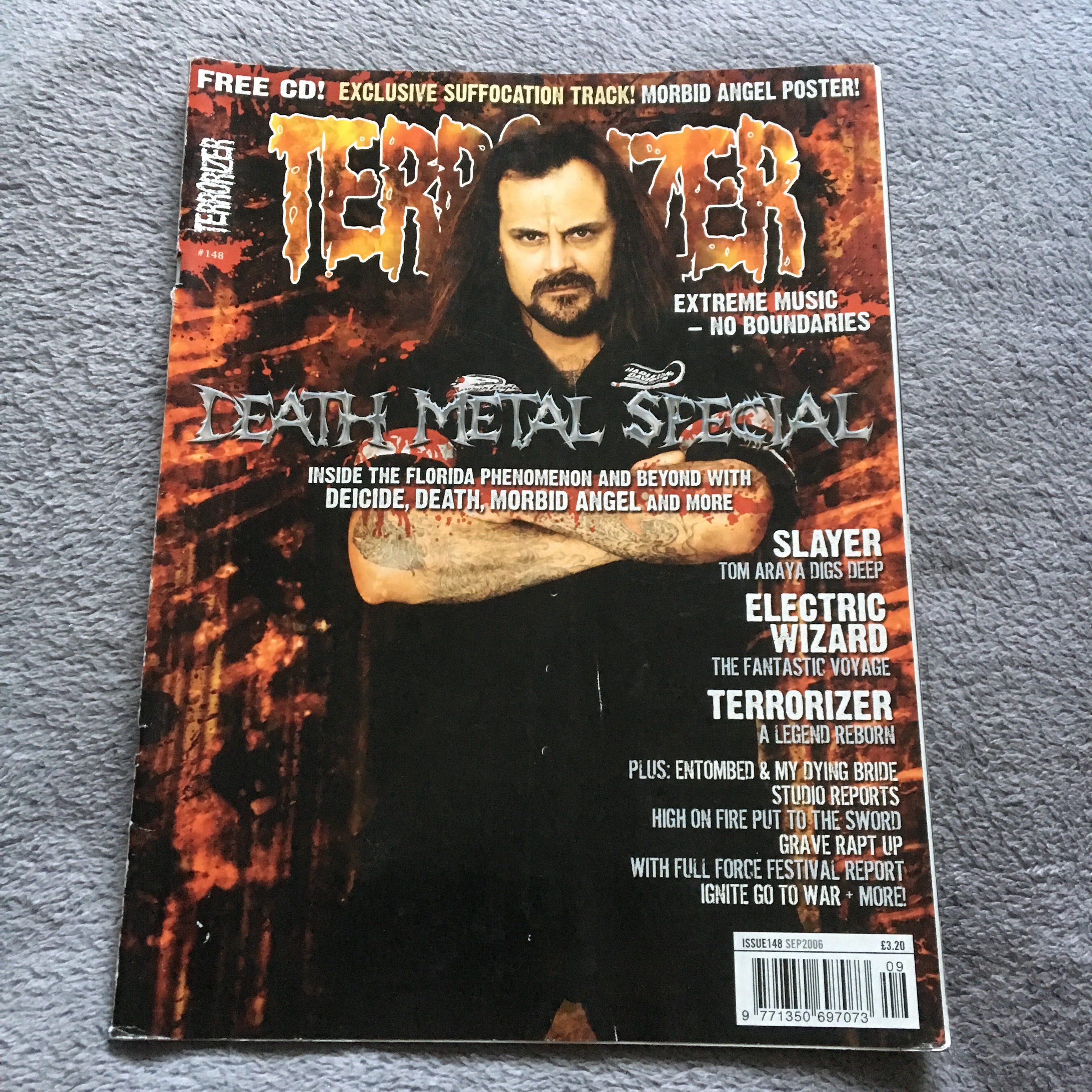 MOVING SALE: TERRORIZER magazine £1 per copy!  (issues 101-150)