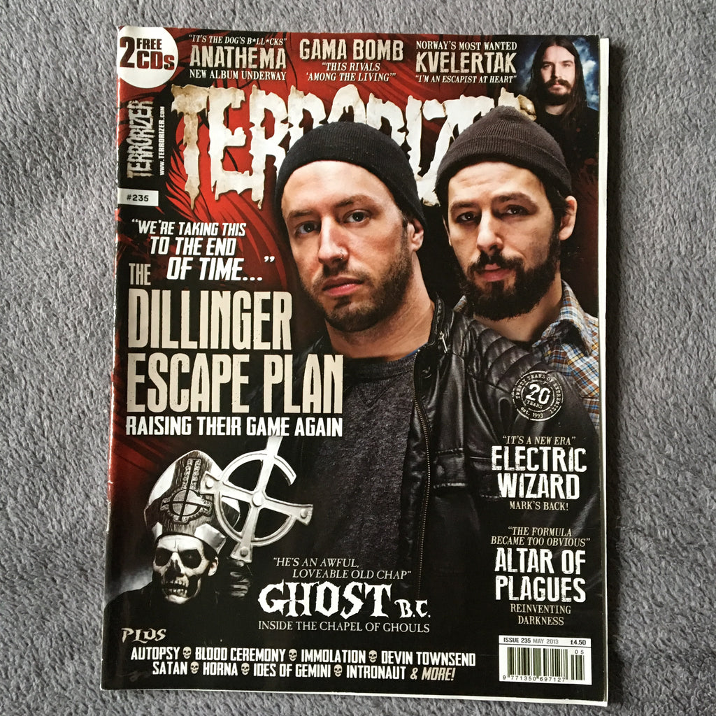MOVING SALE: TERRORIZER magazine £1 per copy!   (201-final issue)