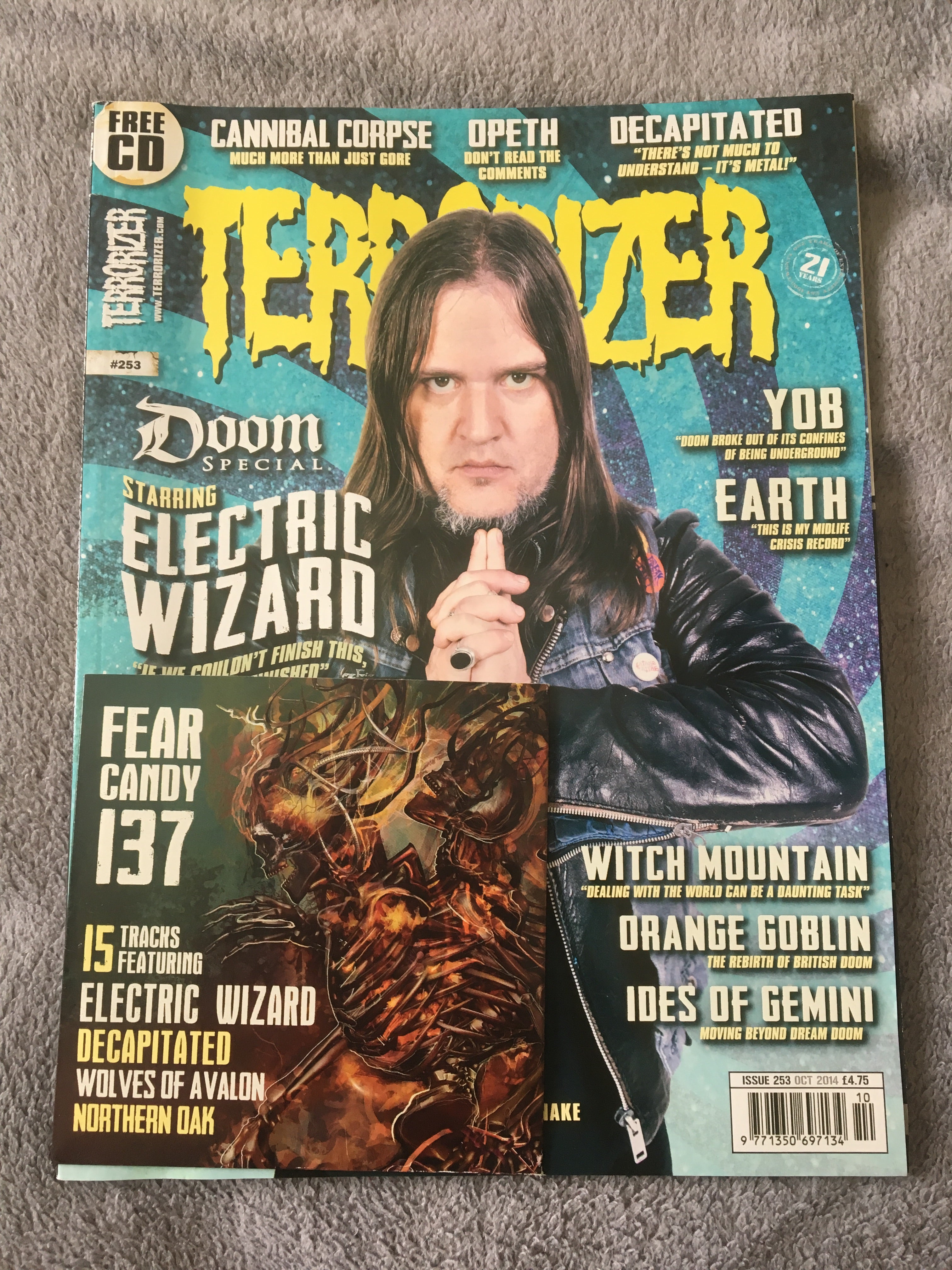 MOVING SALE: TERRORIZER magazine £1 per copy!   (201-final issue)