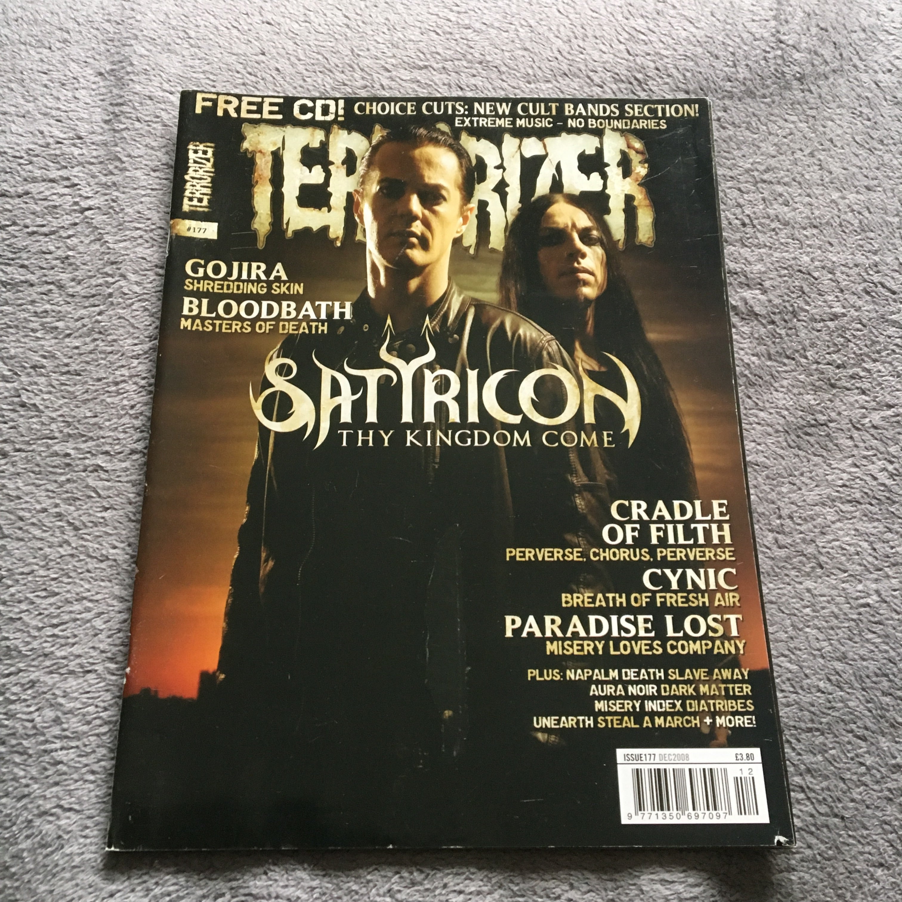 MOVING SALE: TERRORIZER magazine £1 per copy!  (issues 101-150)