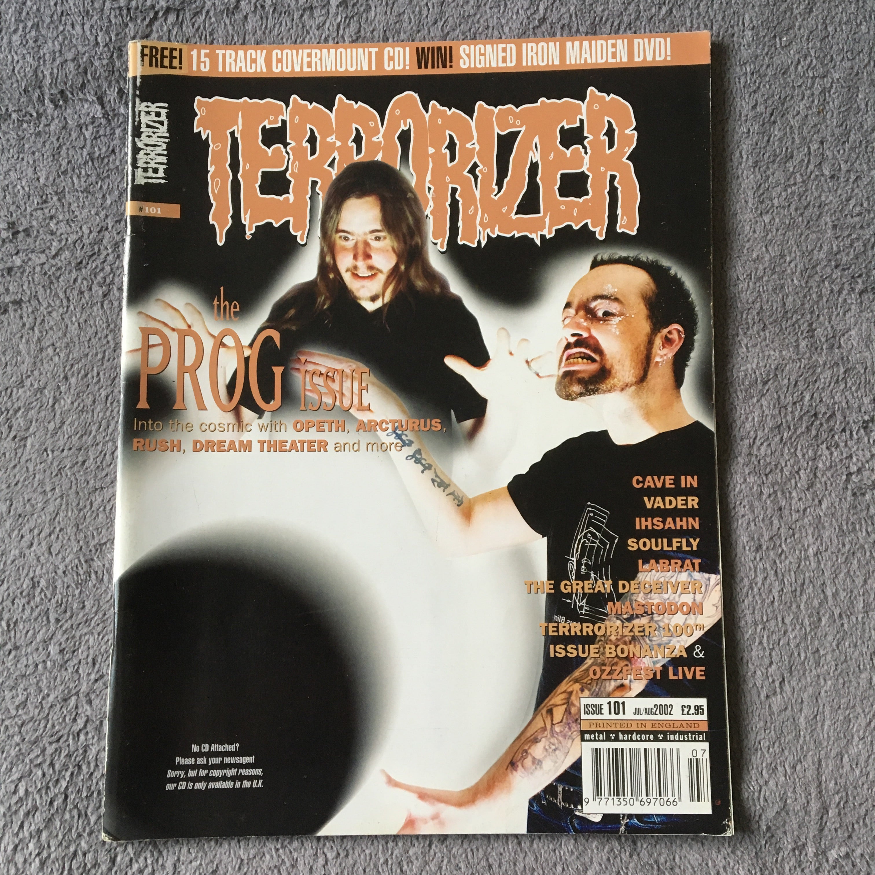 MOVING SALE: TERRORIZER magazine £1 per copy!   (issues 150-200)