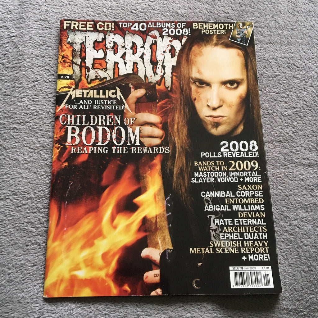 MOVING SALE: TERRORIZER magazine £1 per copy!   (issues 150-200)
