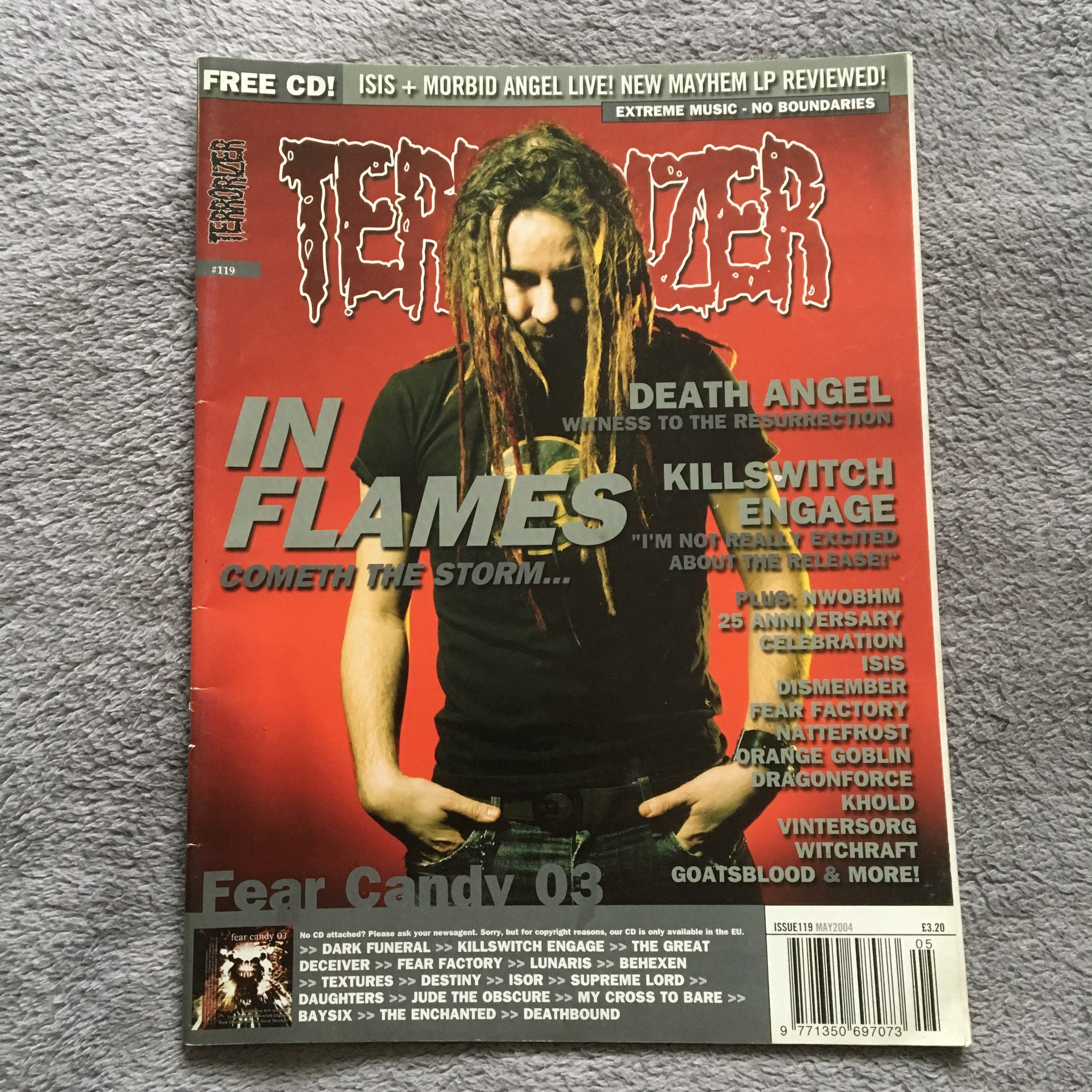 MOVING SALE: TERRORIZER magazine £1 per copy!  (issues 101-150)