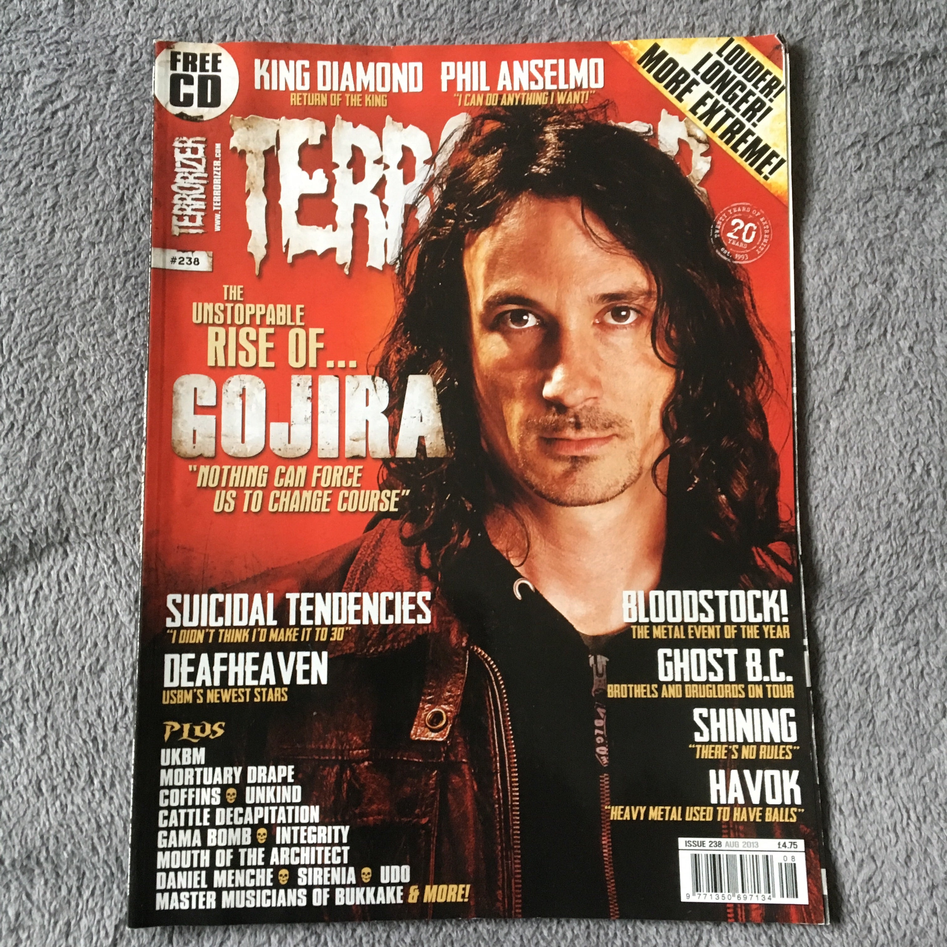 MOVING SALE: TERRORIZER magazine £1 per copy!   (201-final issue)