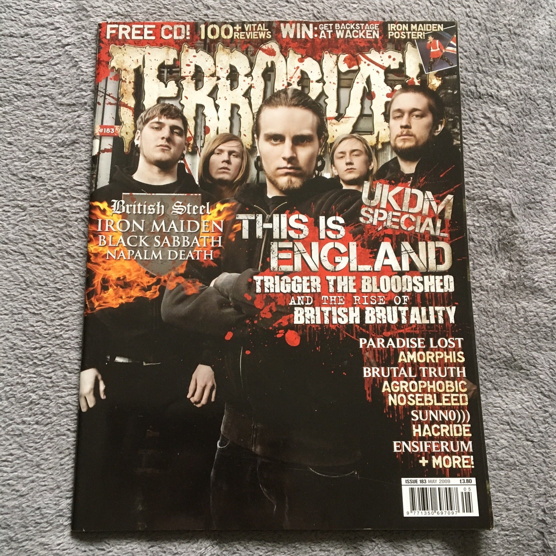 MOVING SALE: TERRORIZER magazine £1 per copy!   (issues 150-200)