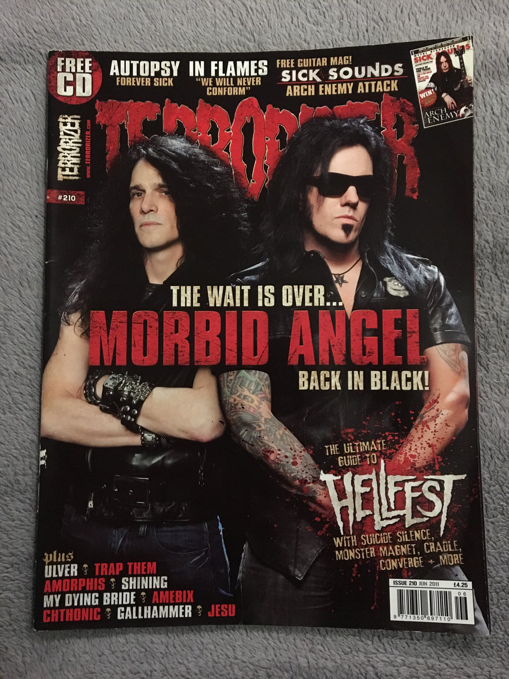 MOVING SALE: TERRORIZER magazine £1 per copy!   (201-final issue)