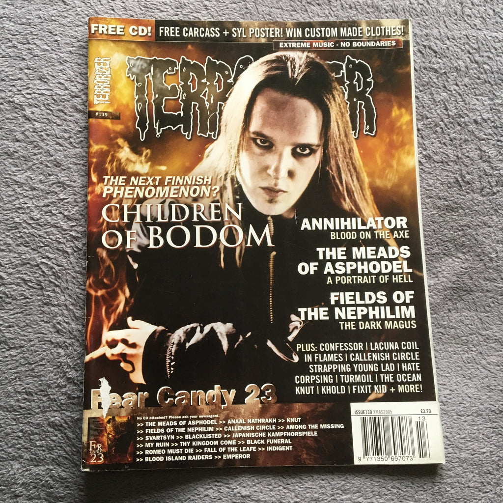 MOVING SALE: TERRORIZER magazine £1 per copy!   (issues 150-200)