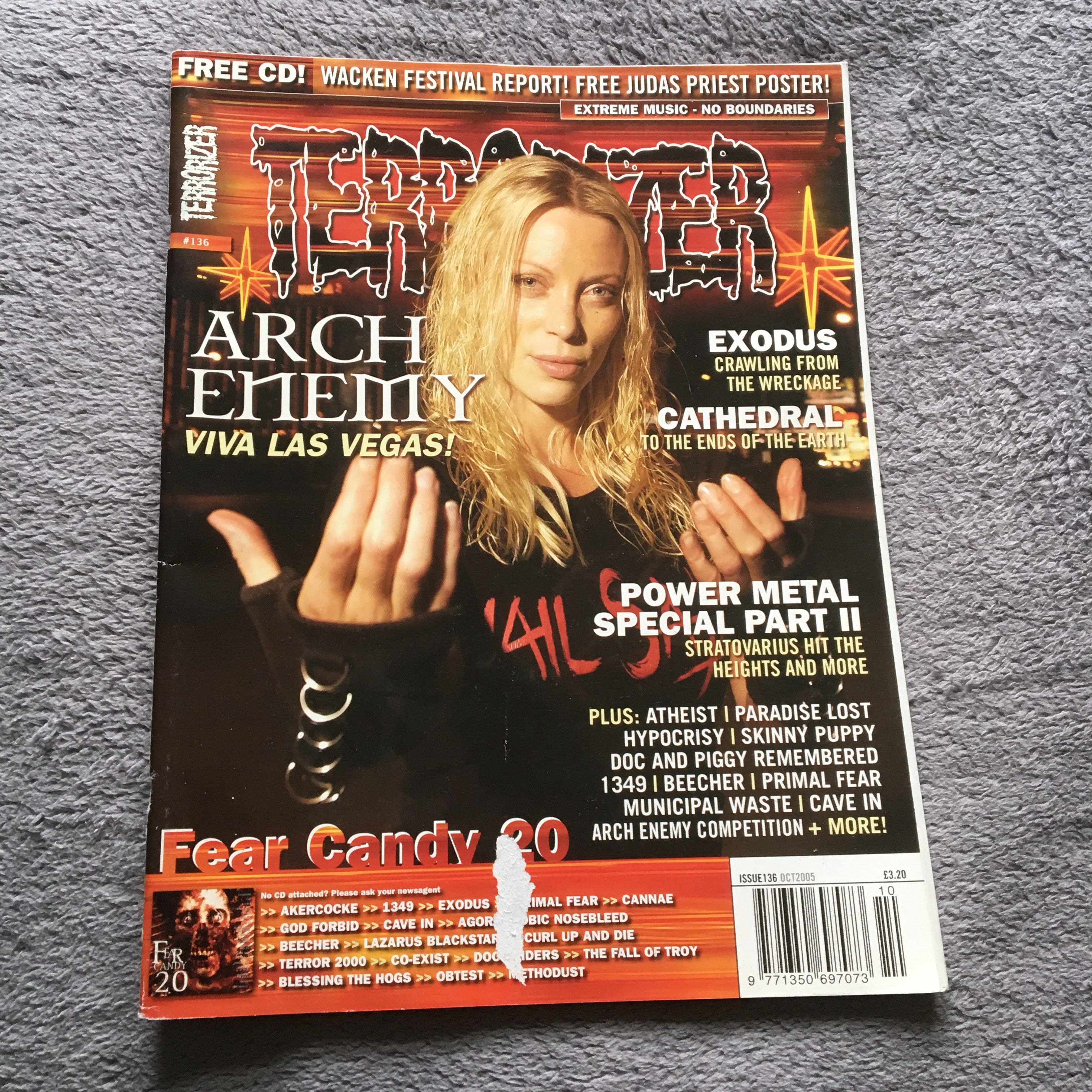 MOVING SALE: TERRORIZER magazine £1 per copy!   (issues 150-200)