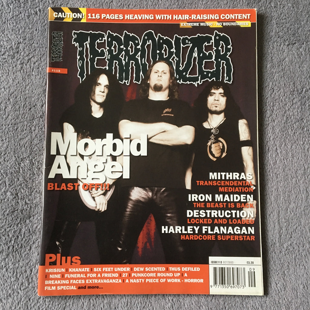 MOVING SALE: TERRORIZER magazine £1 per copy!   (issues 150-200)