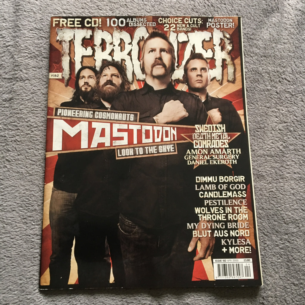 MOVING SALE: TERRORIZER magazine £1 per copy!  (issues 101-150)