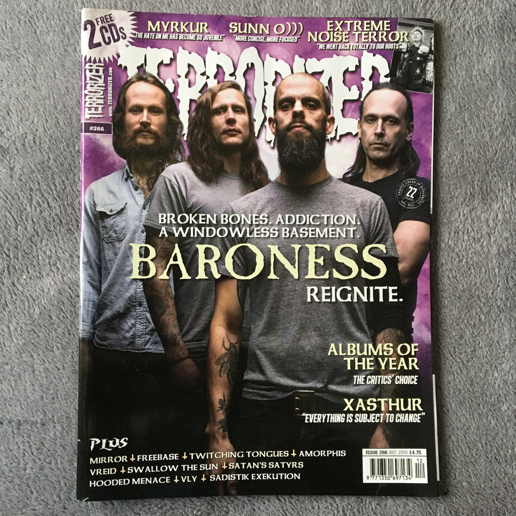 MOVING SALE: TERRORIZER magazine £1 per copy!   (201-final issue)