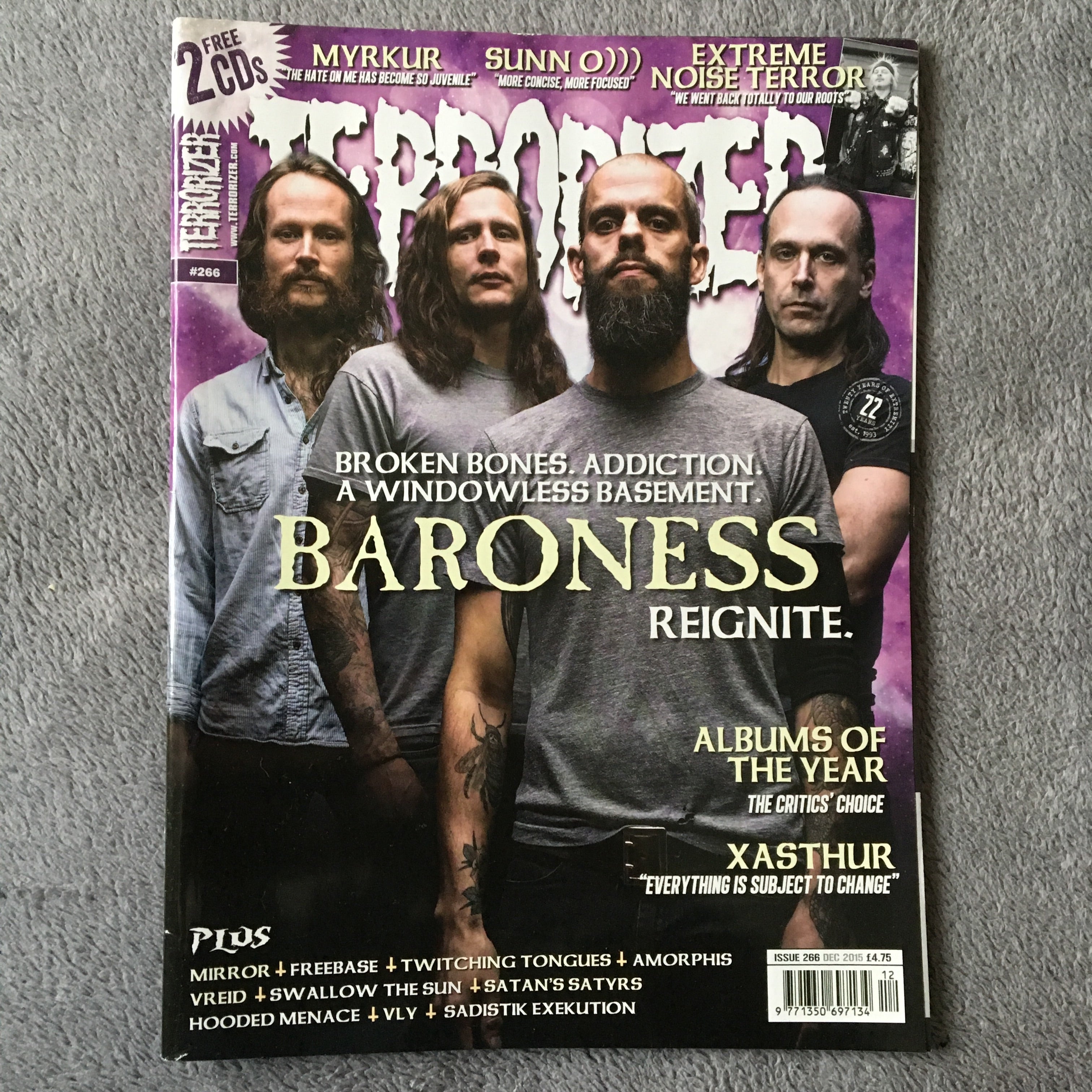 MOVING SALE: TERRORIZER magazine £1 per copy!   (201-final issue)