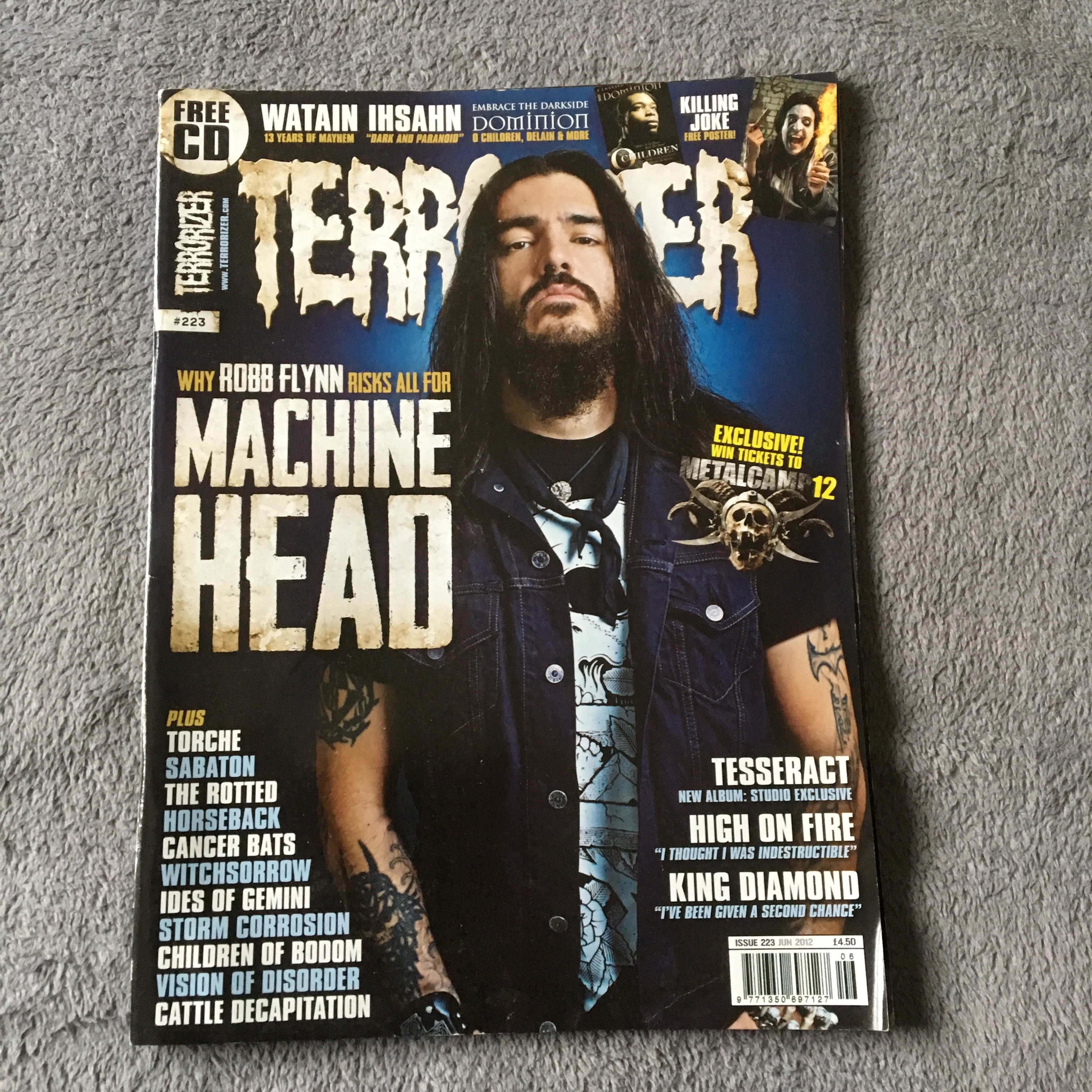 MOVING SALE: TERRORIZER magazine £1 per copy!   (201-final issue)