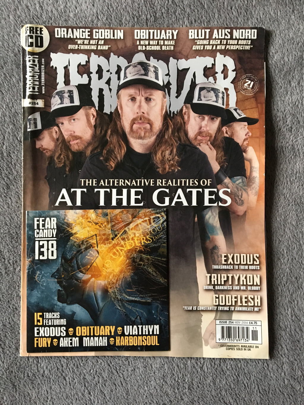 MOVING SALE: TERRORIZER magazine £1 per copy!   (201-final issue)