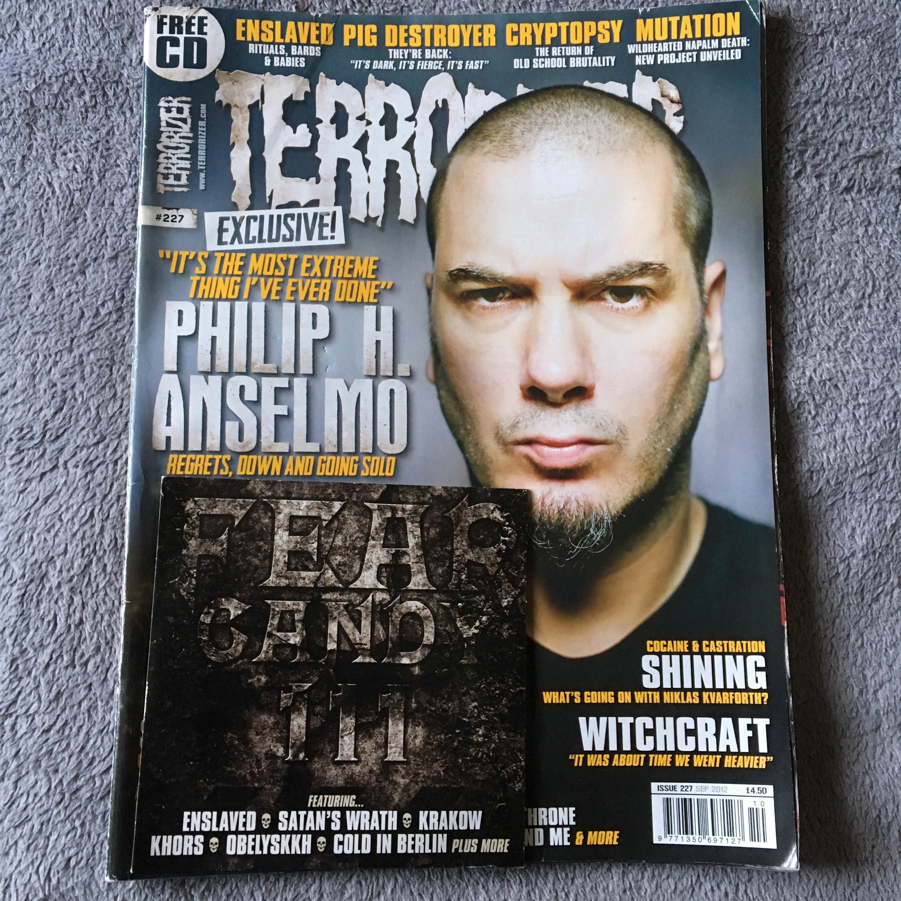 MOVING SALE: TERRORIZER magazine £1 per copy!   (201-final issue)