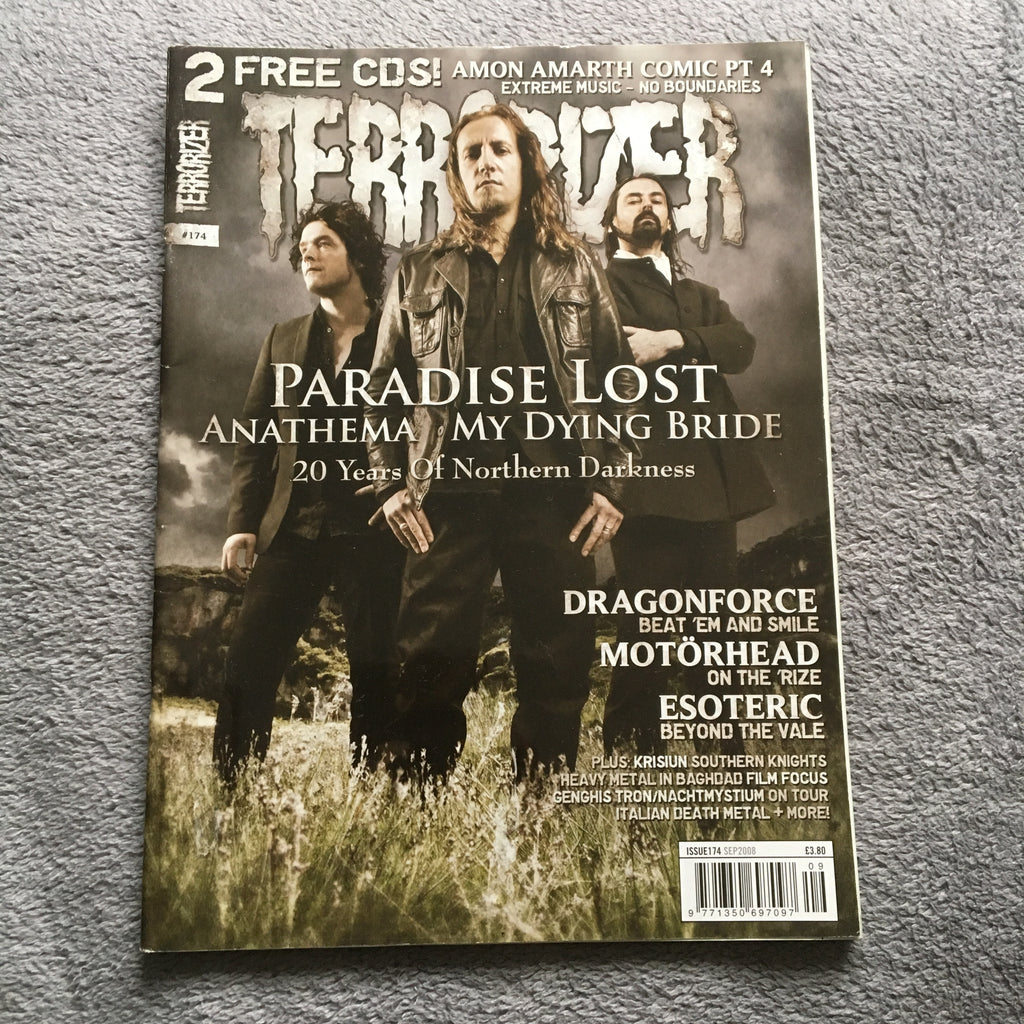 MOVING SALE: TERRORIZER magazine £1 per copy!   (issues 150-200)