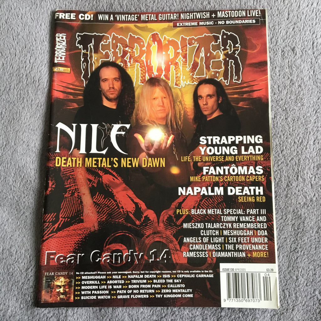 MOVING SALE: TERRORIZER magazine £1 per copy!   (issues 150-200)