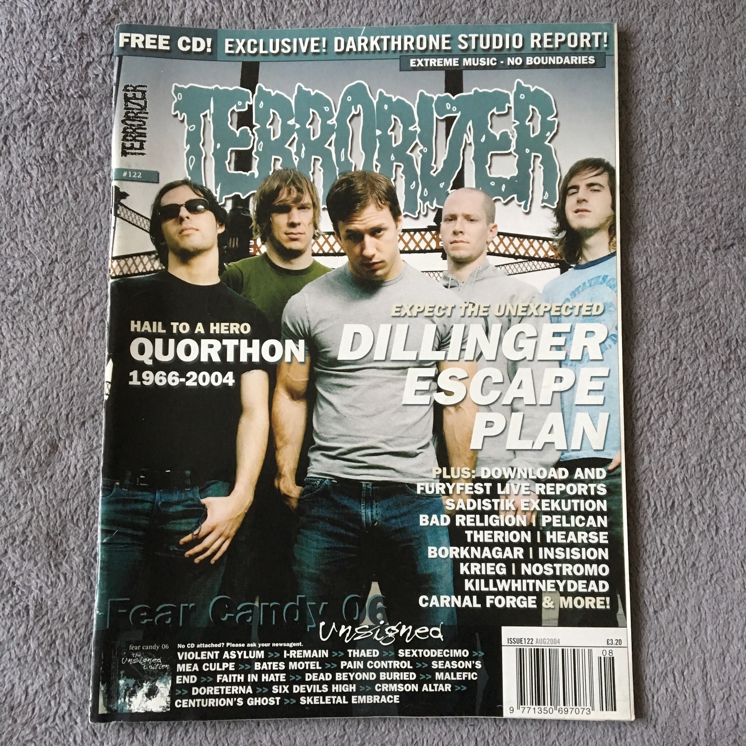 MOVING SALE: TERRORIZER magazine £1 per copy!  (issues 101-150)