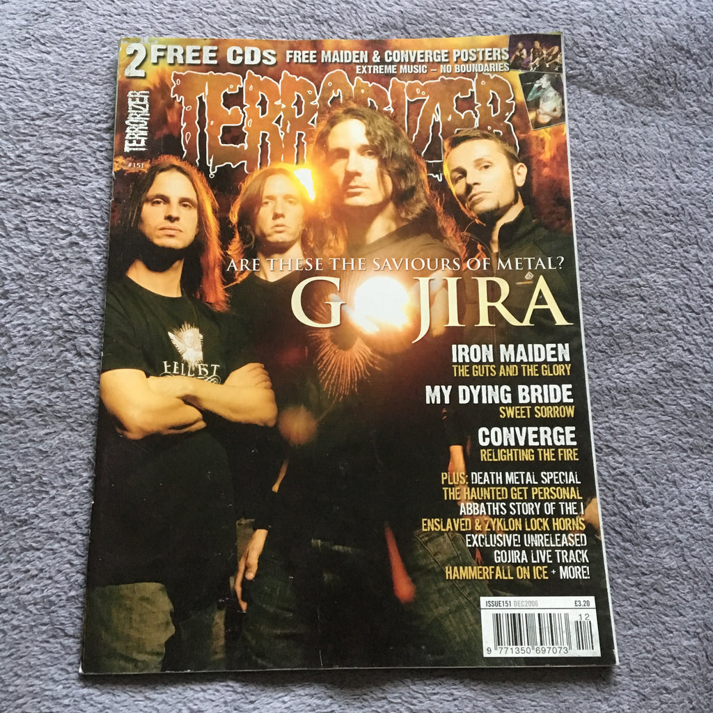 MOVING SALE: TERRORIZER magazine £1 per copy!   (issues 150-200)