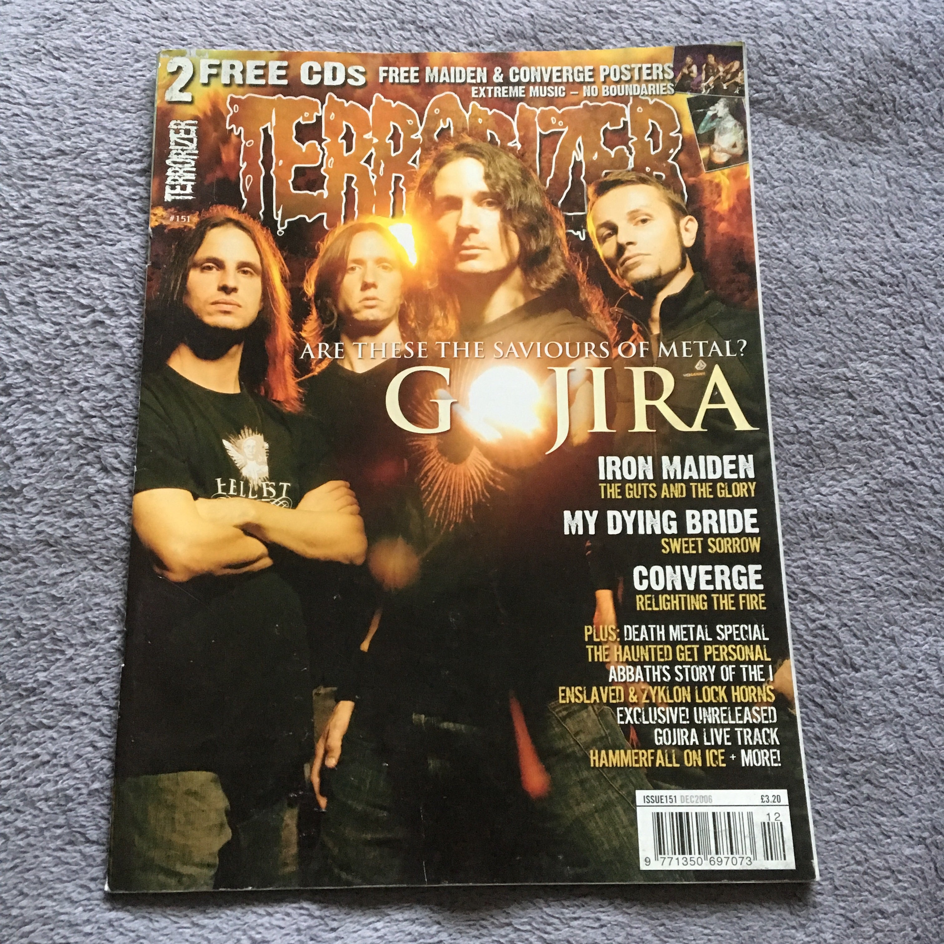 MOVING SALE: TERRORIZER magazine £1 per copy!   (issues 150-200)
