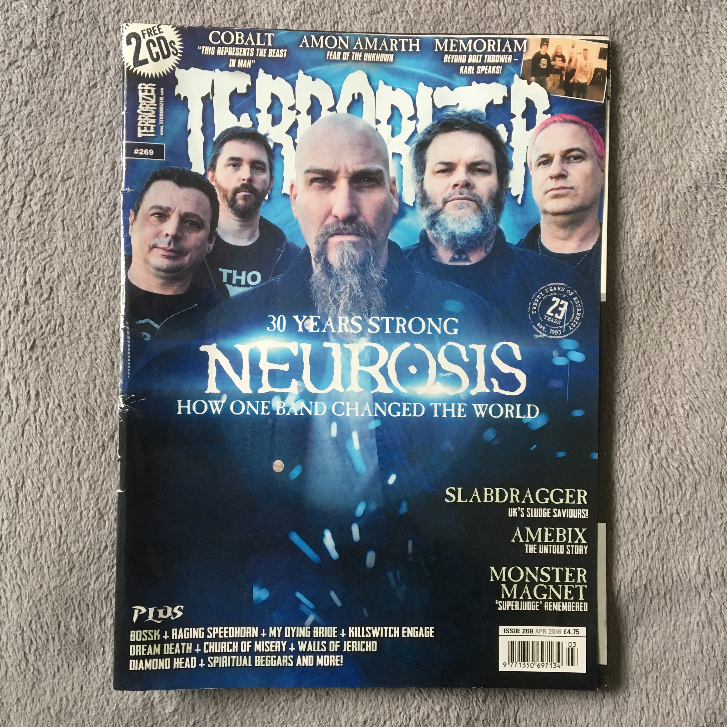 MOVING SALE: TERRORIZER magazine £1 per copy!   (201-final issue)