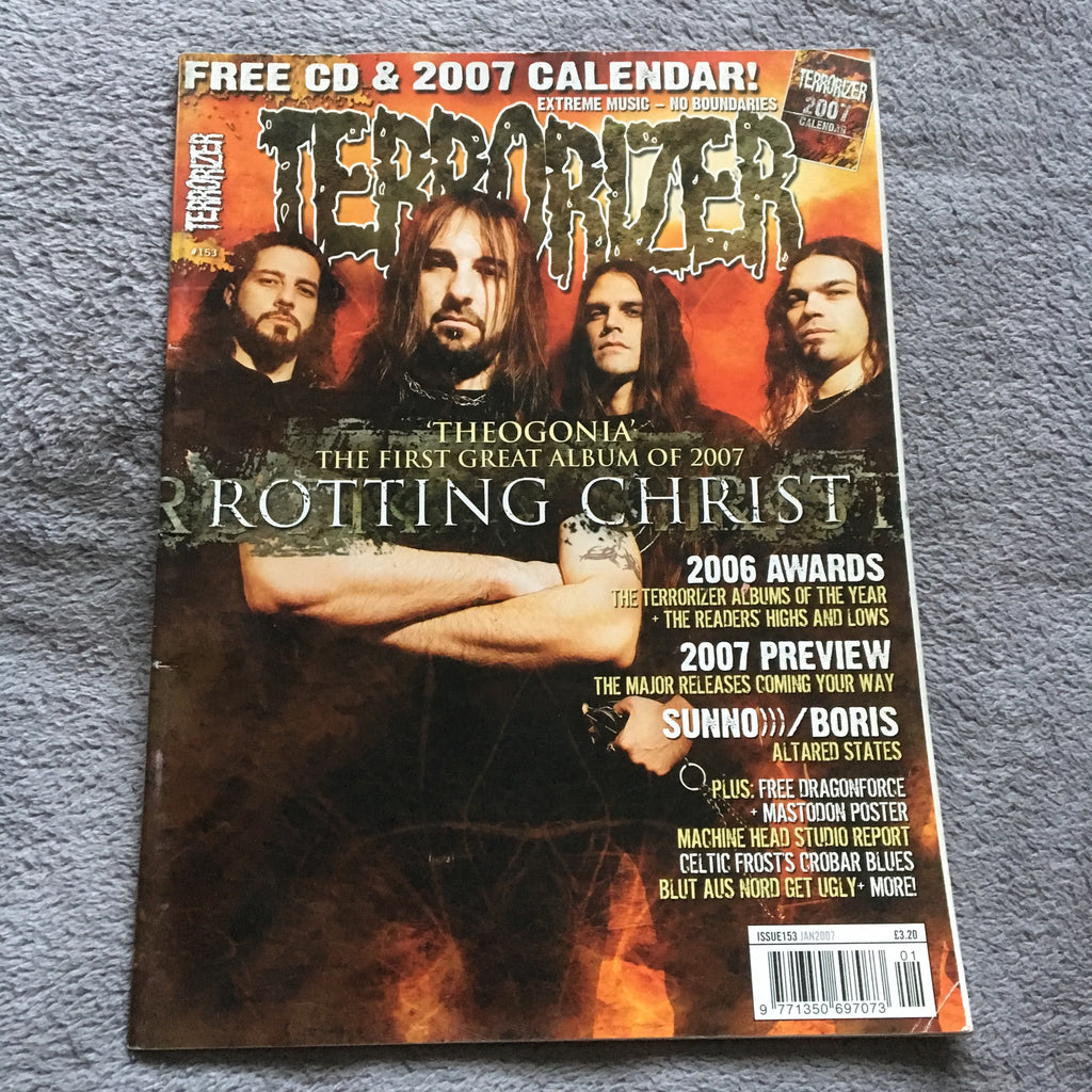MOVING SALE: TERRORIZER magazine £1 per copy!   (issues 150-200)