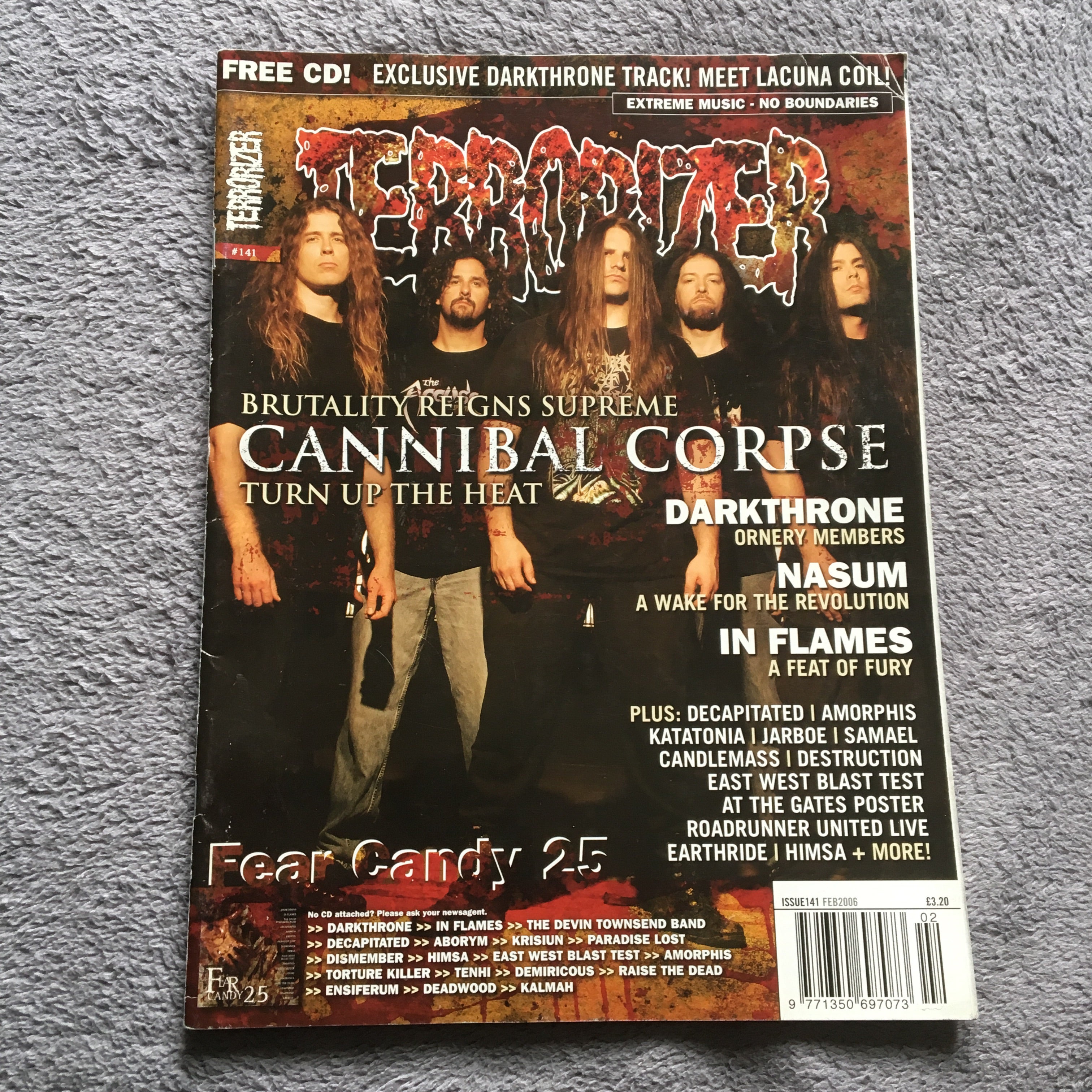 MOVING SALE: TERRORIZER magazine £1 per copy!   (issues 150-200)