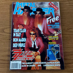Sale: METAL HAMMER magazine (mostly late 80s/early 90s. Multiple issues, periodically restocked)