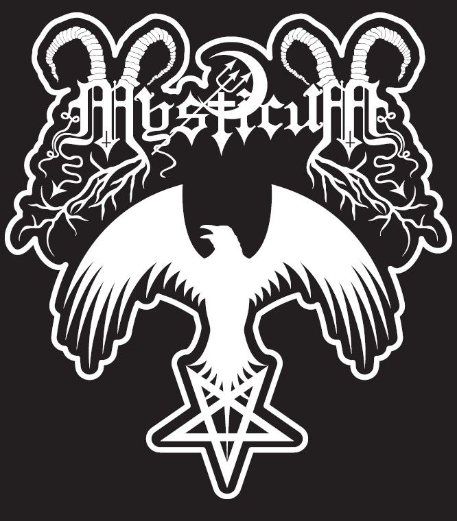 MYSTICUM: Industries of Inferno (ltd 8 cassette boxset & hardcover book + pendant and chain, patches, flag, posters)