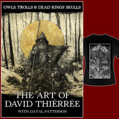 MOVING SALE: OWLS, TROLLS & DEAD KING'S SKULLS: THE ART OF DAVID THIÉRRÉE book (ex-display/imperfect copies)