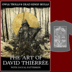 MOVING SALE: OWLS, TROLLS & DEAD KING'S SKULLS: THE ART OF DAVID THIÉRRÉE book (ex-display/imperfect copies)
